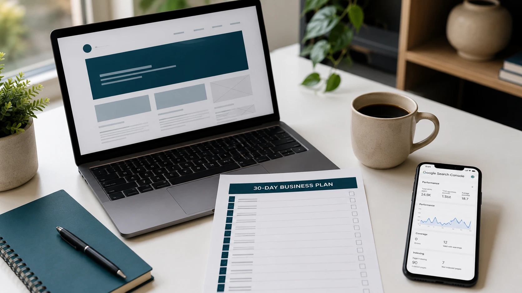 30 Hari Punya Website Profesional: Checklist Lengkap untuk Bisnis